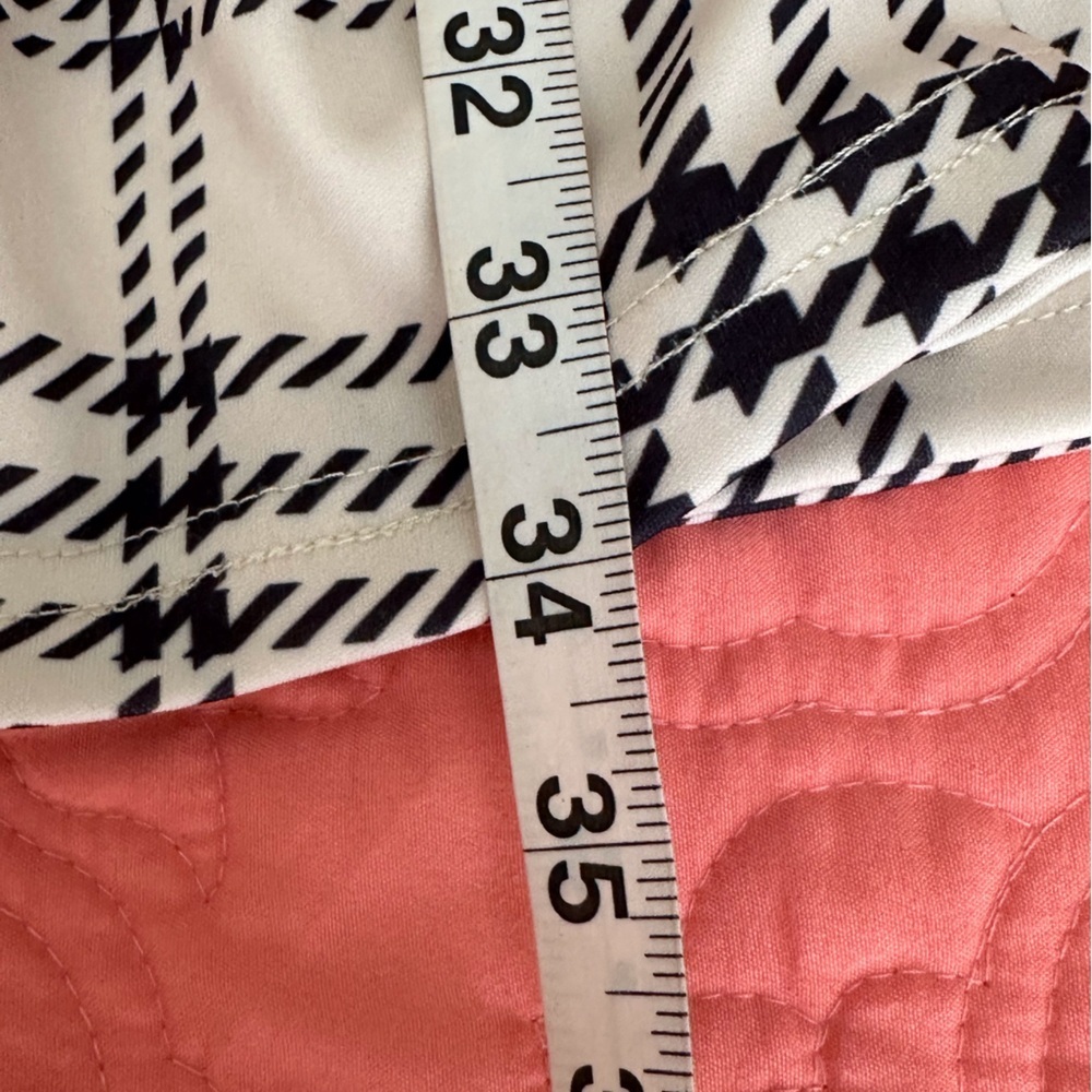 SHEIN Black & White Plaid Button Front Dress – Size Medium (US 6) - Picture 12 of 13
